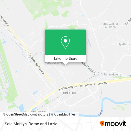 Sala Marilyn map