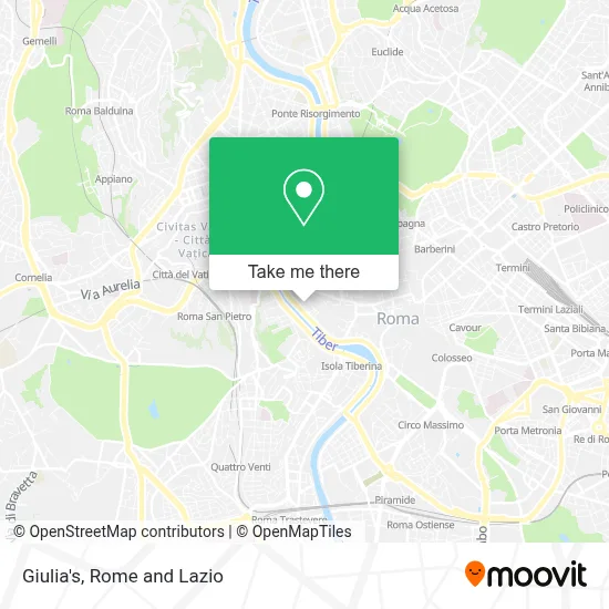 Giulia's map