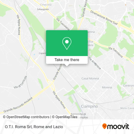 O.T.I. Roma Srl map