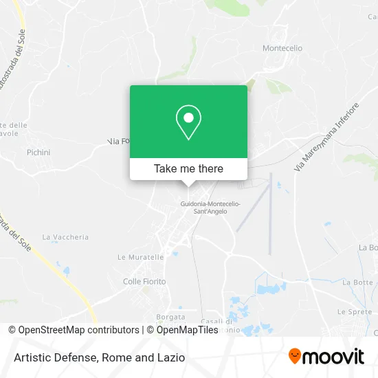 Artistic Defense map