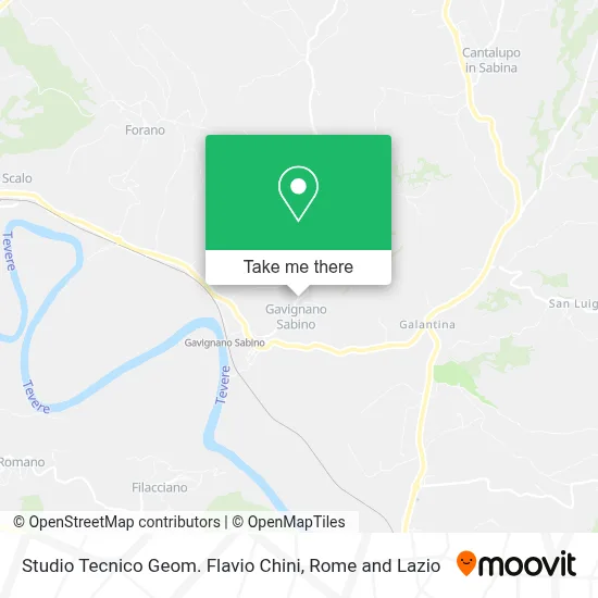 Studio Tecnico Geom. Flavio Chini map