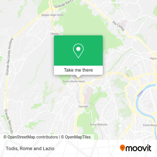 Todis map