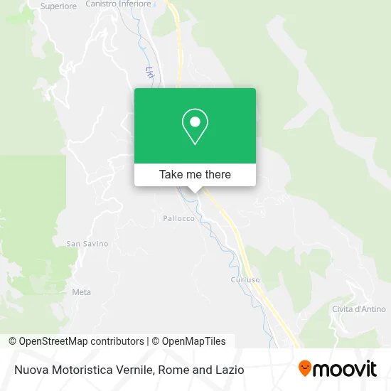 Nuova Motoristica Vernile map