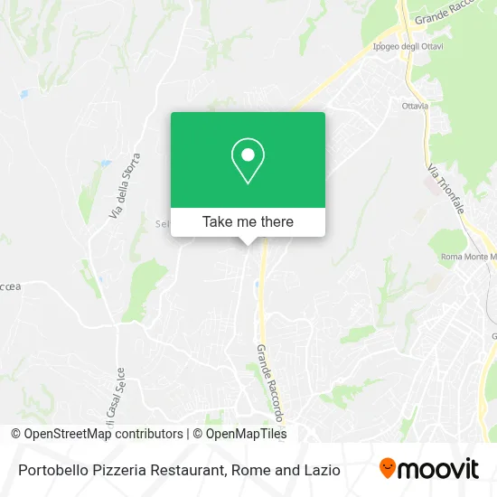 Portobello Pizzeria Restaurant map