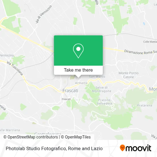 Photolab Studio Fotografico map