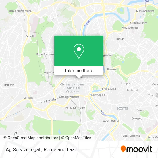 Ag Servizi Legali map