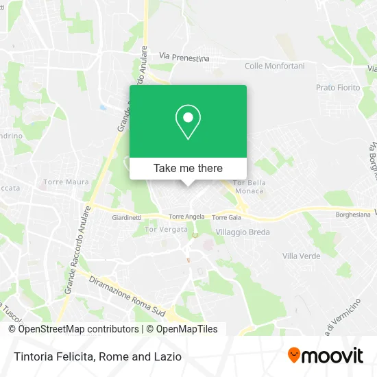 Tintoria Felicita map