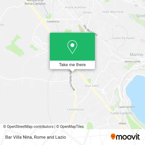 Bar Villa Nina map