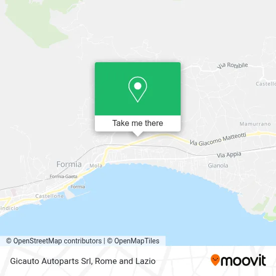 Gicauto Autoparts Srl map