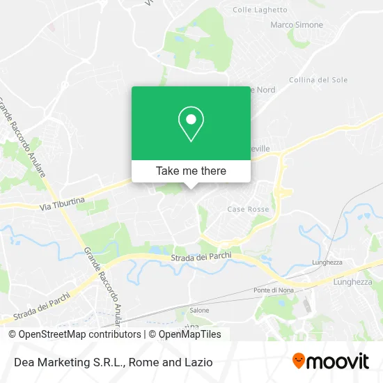 Dea Marketing S.R.L. map