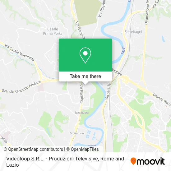 Videoloop S.R.L. - Produzioni Televisive map