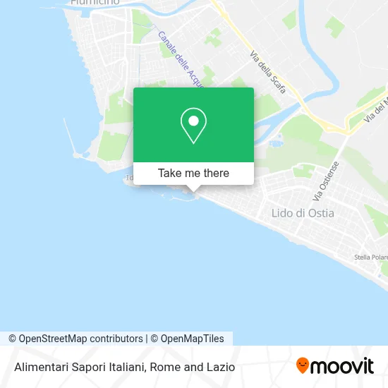 Alimentari Sapori Italiani map