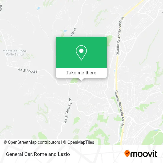 General Car map