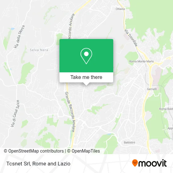 Tcsnet Srl map