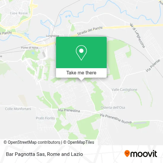 Bar Pagnotta Sas map