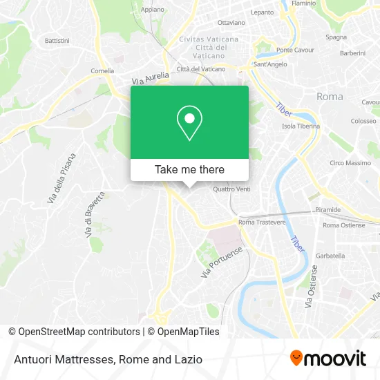 Antuori Mattresses map