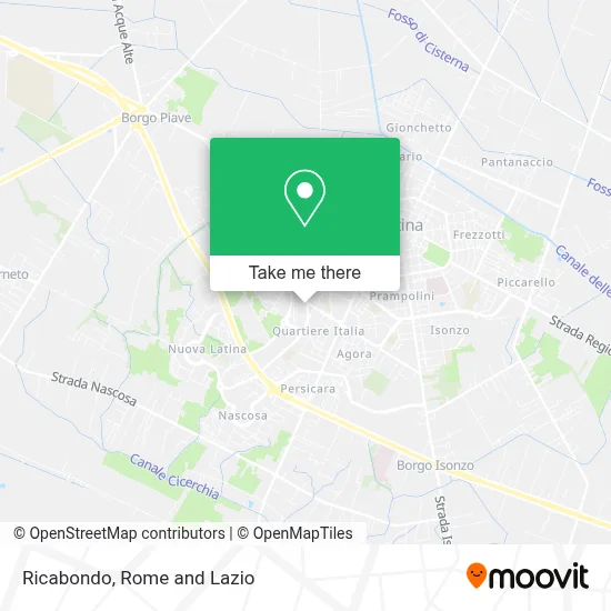 Ricabondo map