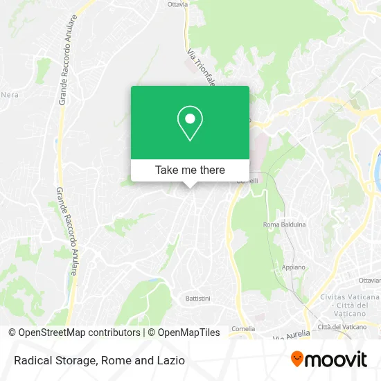 Radical Storage map