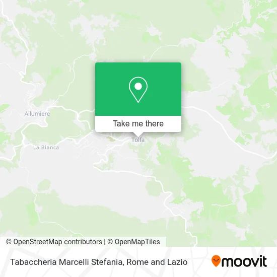 Tabaccheria Marcelli Stefania map