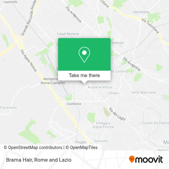 Brama Hair map