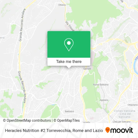 Heracles Nutrition #2 Torrevecchia map