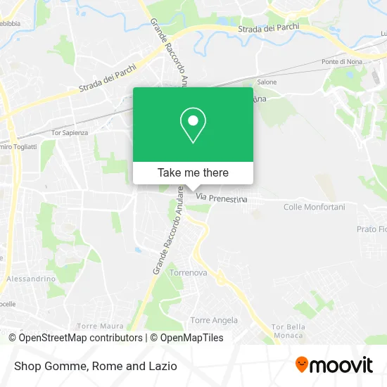 Shop Gomme map