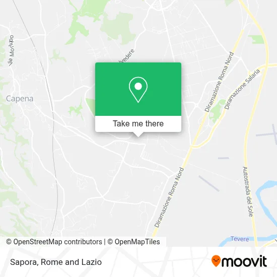 Sapora map