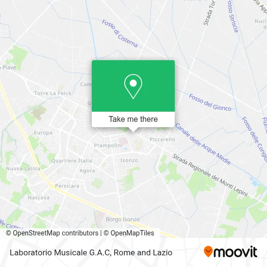 Laboratorio Musicale G.A.C map