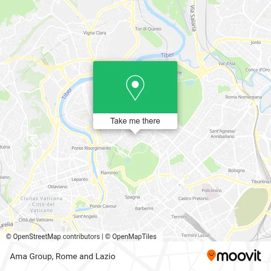 Ama Group map