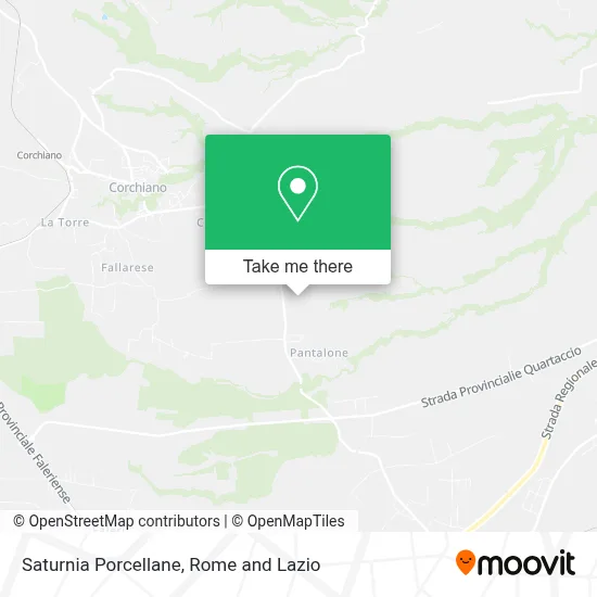 Saturnia Porcellane map