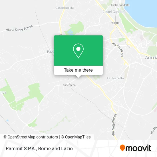 Rammit S.P.A. map