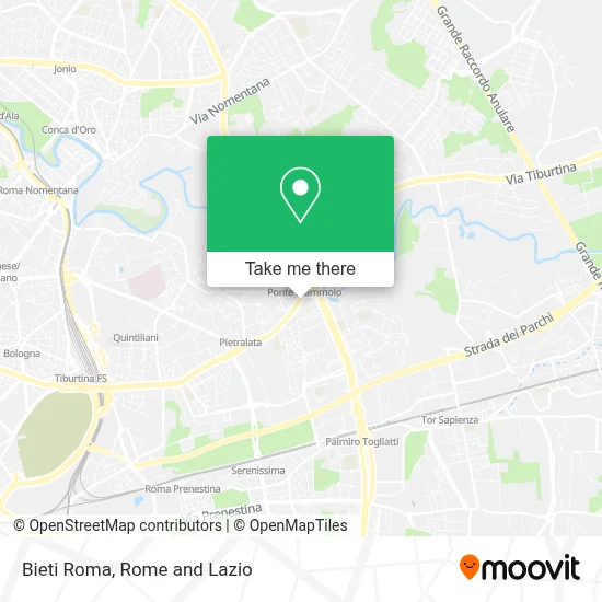 Bieti Roma map