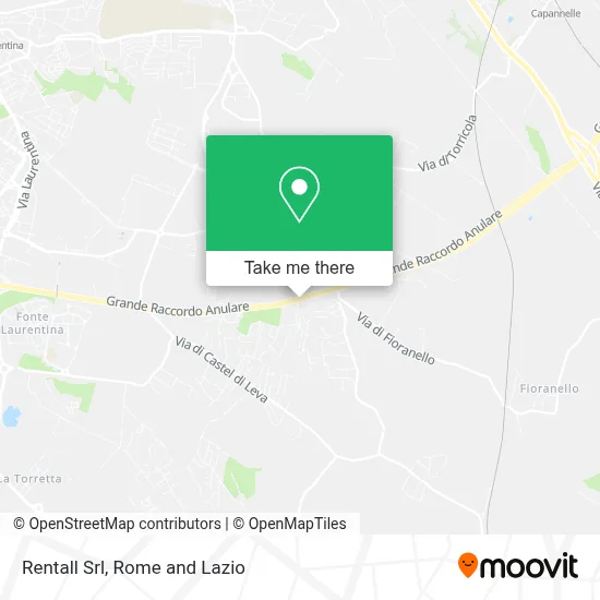 Rentall Srl map