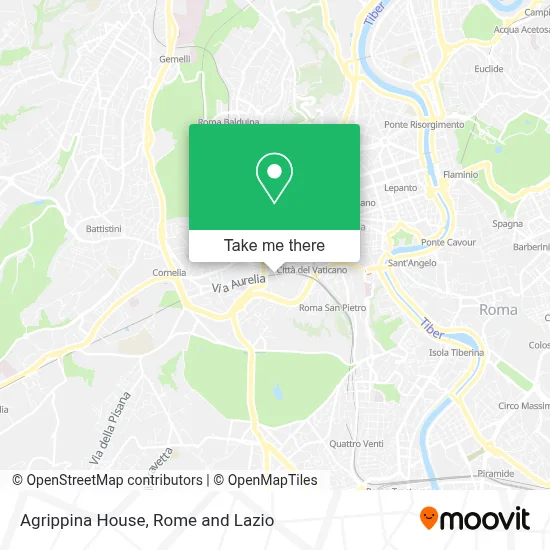 Agrippina House map