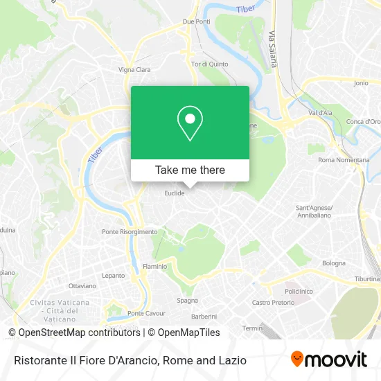 Ristorante Il Fiore D'Arancio map