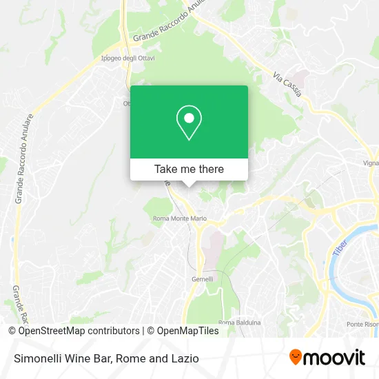 Simonelli Wine Bar map