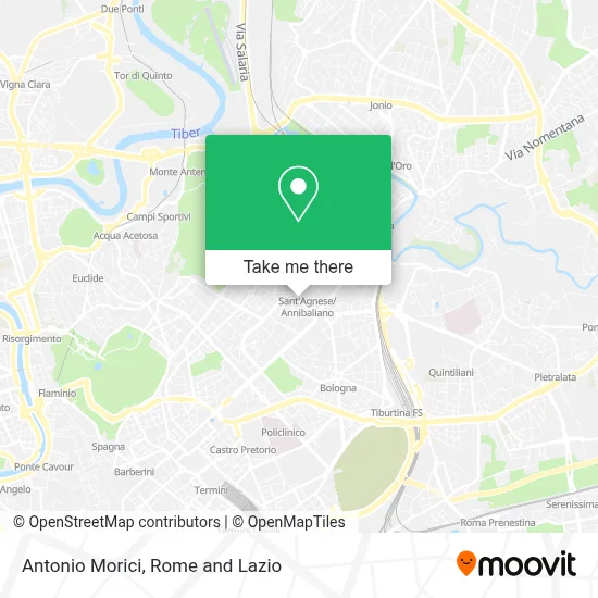 Antonio Morici map