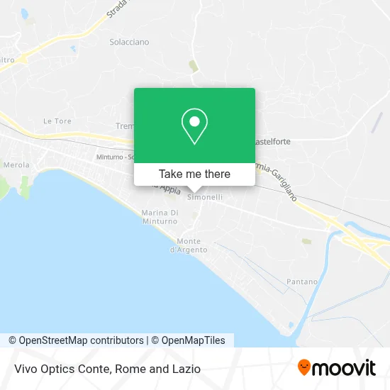 Vivo Optics Conte map