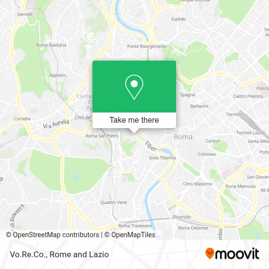 Vo.Re.Co. map