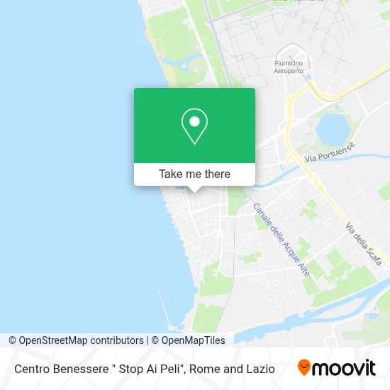 Centro Benessere " Stop Ai Peli" map