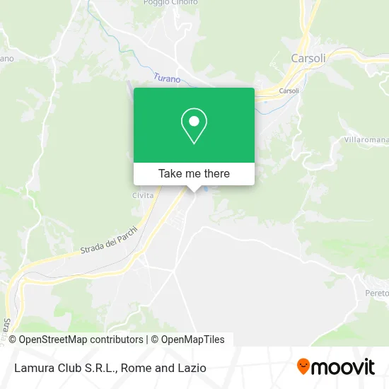 Lamura Club S.R.L. map