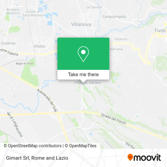 Gimart Srl map