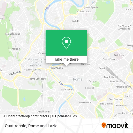 Quattrocolo map
