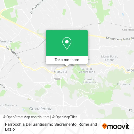 Parrocchia Del Santissimo Sacramento map