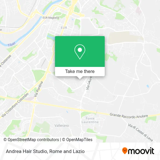 Andrea Hair Studio map