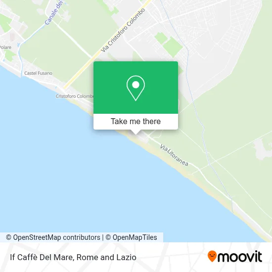 If Caffè Del Mare map