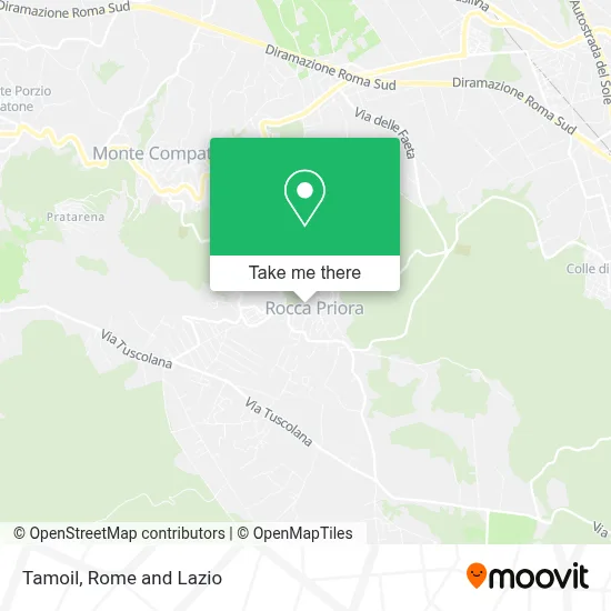 Tamoil map
