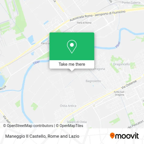 Maneggio Il Castello map