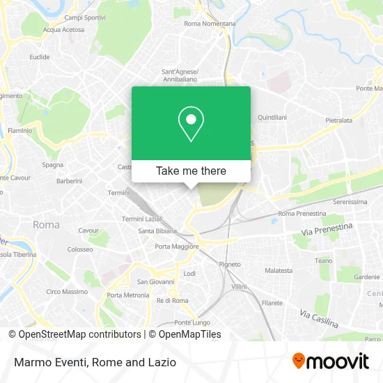 Marmo Eventi map