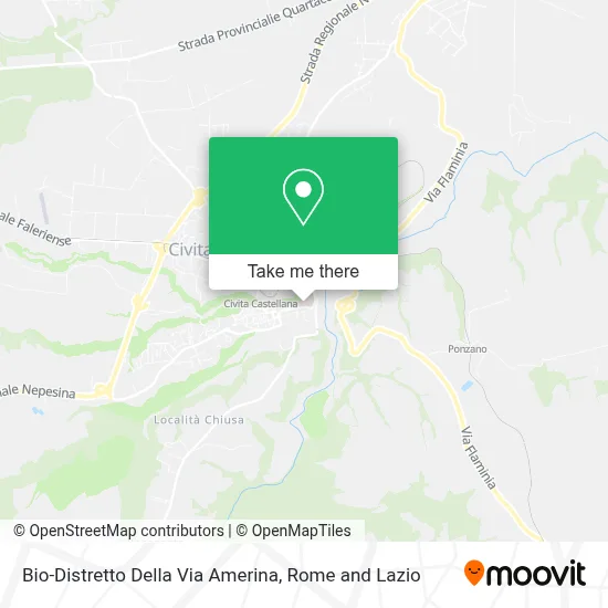 Bio-Distretto Della Via Amerina map